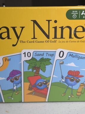 Play Nine Card Game - Yellow Box (Home Games)